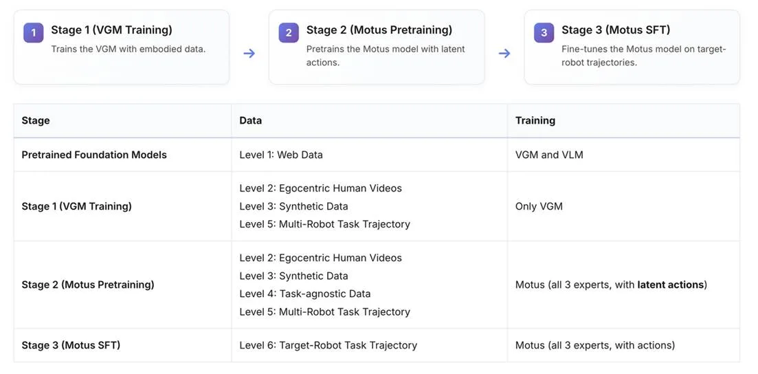 Three-Phase Training Pipeline