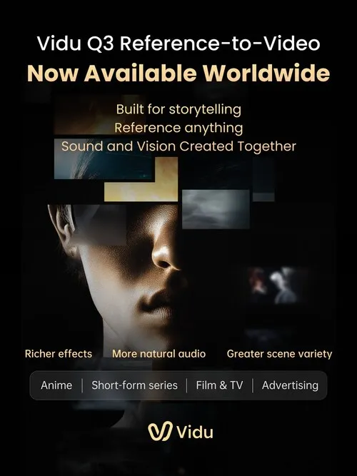 Vidu Q3 Reference-to-Video