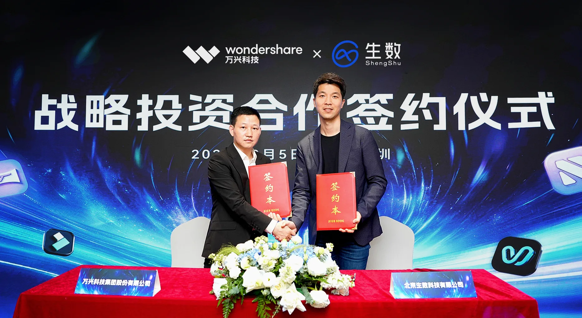 战略投资合作签约仪式